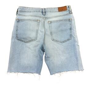 MNG Denim Cut Off Jort Shorts Light Blue Women’s 4 Casual Classic Conservative